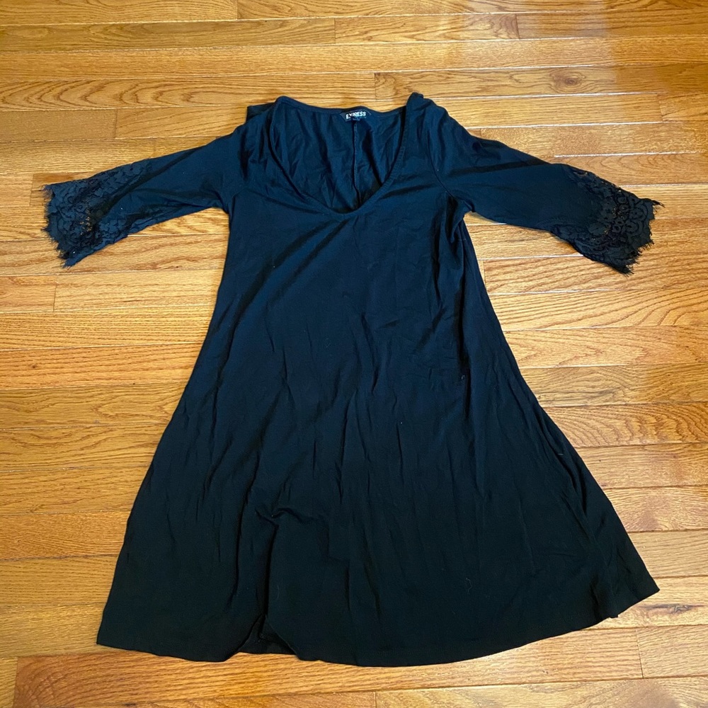 Express Black S Dress